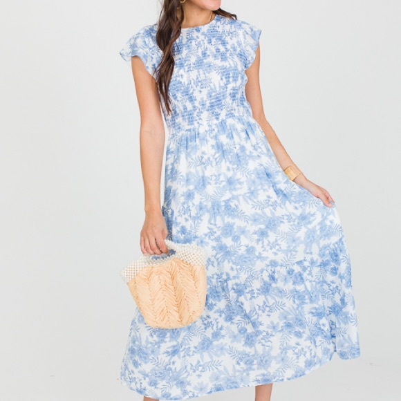 Vici Dresses & Skirts - Blue Floral Women's Dress